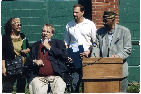 State Officials and Mills Family
